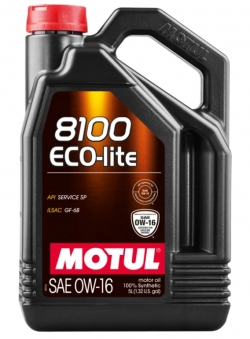   MOTUL 8100 Eco-lite SAE 0W16 (5L)