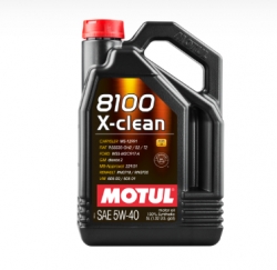   MOTUL 8100 X-clean SAE 5W40 (5L)