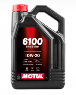   MOTUL 6100 Save-lite SAE 0W20 4L/113136