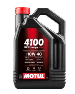 Олива моторна MOTUL 4100 Syn-nergy Spec SAE 10W40 (4L)
