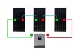 �������� ��������������� �������� OFF-GRID PGF OG-5500 MPPT 5.5KW + WiFi + ���������� Bass Polska AGM BP-5976 (�4) (KOG-5500)