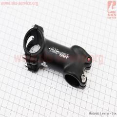 Вынос руля MTB 28,6x31,8х80мм, алюминиевый, черный AS-021 (406961)