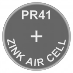     Zinc Air PR41 (AC312, DA312) GP 1.4V (25-1029)