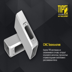 Ліхтар наключний Nitecore TIP 2 (CREE XP-G3 S3 LED, 720 люмен, 4 режими, USB) (6-1354)