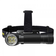 Фонарь налобный Nitecore HC35 (4xCree XP-G3 S3, 2700 люмен, 8 режимов, 1х21700, 1х18650, USB), комплект (6-1380)