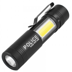 Фонарь Bailong 8420A-507 (XPE+COB, 4 режима, 1х14500, 1xAA) (71-1115)