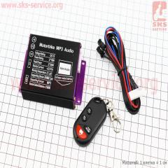 АУДІО-блок (МРЗ-USB/SD, FM-радіо, пультДУ, сигналізація) (337219)
