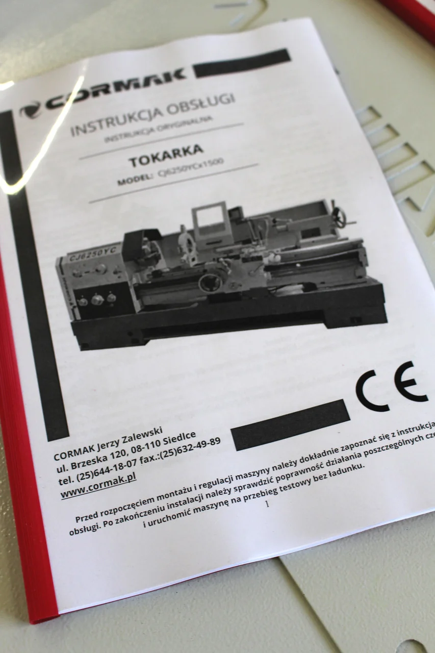 Токарно-винторезный станок CORMAK CJ6250YC 500X1500 (CJ6250YC/1500)