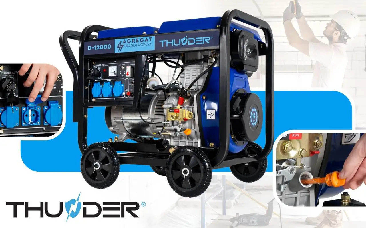 Дизельный генератор THUNDER D-12000 (D-12000)