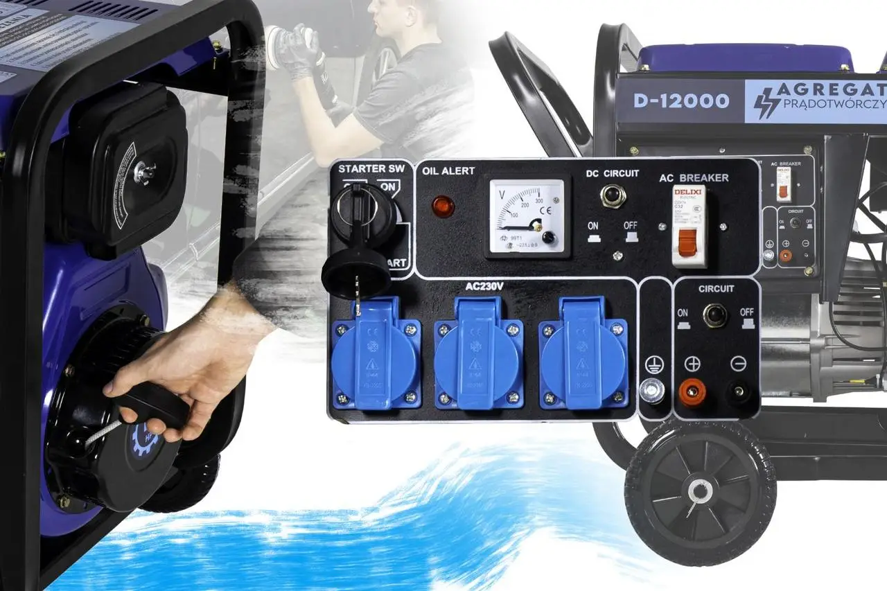 Дизельный генератор THUNDER D-12000 (D-12000)