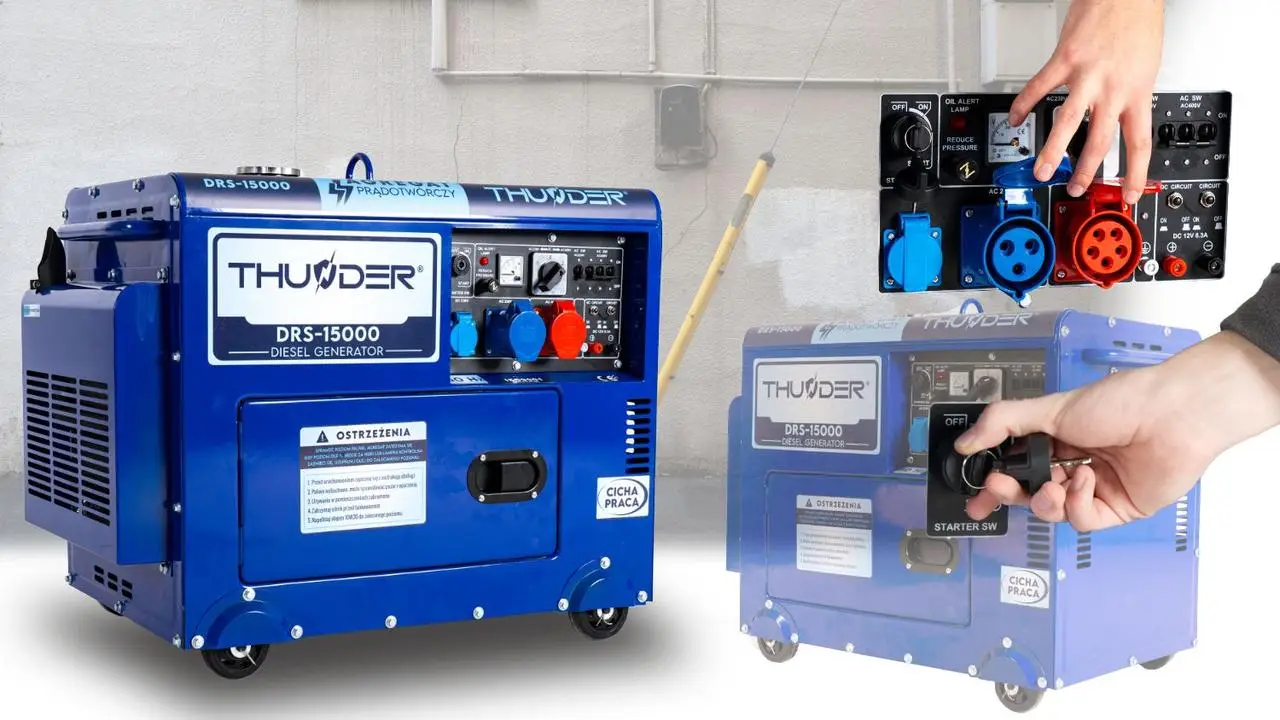 Дизельний генератор THUNDER DRS-15000 (DRS-15000)