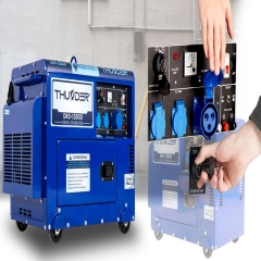 Дизельний генератор THUNDER DRS-12500 + газова плитка Orcamp CK-505 + 4 газові картриджі 400 мл (KDRS-12500)