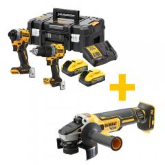 ����� �� ���� ������������ ����������� + ������� DeWALT DCK2050H2T+DCG405N (DCK2050H2T+DCG405N)
