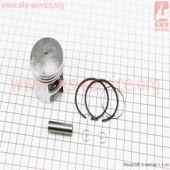 Поршень, кольца, палец к-кт Suzuki AD65/LETS 44мм +0,25 (палец 10мм) (308367)