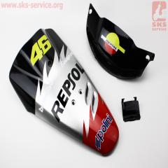 УЦІНКА (невелика подряпина), Honda DIO AF-27 пластик - к-кт фарбовані 5 деталей, TUNING (329567)