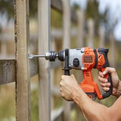 Перфоратор акумуляторний BLACK + DECKER BCD900D1S (BCD900D1S)