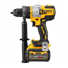 Дриль-шуруповерт акумуляторна безщіткова ударна DeWALT DCD999T1 (DCD999T1).