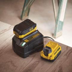 Дриль-шуруповерт безщітковий акумуляторний STANLEY FATMAX SFMCD710D2K (SFMCD710D2K)