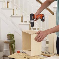 Дриль-шуруповерт акумуляторна бесщеточний ударна BLACK + DECKER BDCHD12S1 (BDCHD12S1)