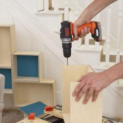 Дриль-шуруповерт акумуляторна бесщеточний ударна BLACK + DECKER BDCHD12S1 (BDCHD12S1)