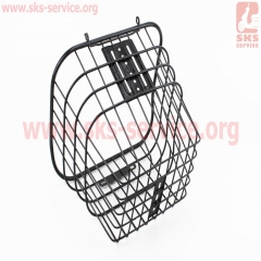 Кошик багажний передній 26" з кришкою, чорний YZ-061 (409474)