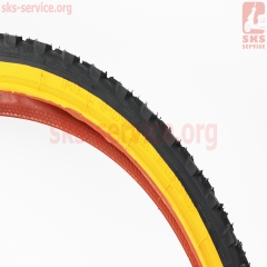 Шина 26"x2,125 (50-559) шипована (помаранчевий борт) SV223 (402521)