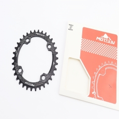 Звезда передняя MTB Narrow Wide 34Т (BCD:104мм), алюминиевая, чёрная (411268)