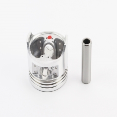 Loncin- LX200GY-7A Поршень, кільця, палець к-кт 200cc 63,5мм STD (палець 15мм) (без штопорних кілець) (507224)
