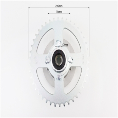 Loncin- LX200GY-3 Панель демпферна з підшипником + зірка 520*42 у зборі, висота посадки зірки - 45мм (507488)