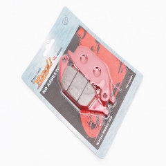 Тормозные колодки (дисковые) Viper - V200-F2/V250-F2; HONDA- CBR125R/CBR 150 R/ XL125 V1; SATRIA F150; SUPRA X125; BELAKA к-кт 2шт красные (351108)