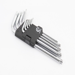 Набір Г-подібних ключів подовжених TORX (T10/T15/T20/T25/T27/T30/T40/T45/T50) CrV (702187)