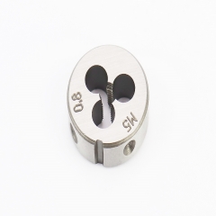 Плашка для нарезания резьбы M5х0,8мм 9xС DIN 233 (703052)