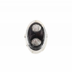 Лампа поворота (белая с цоколем) 12V/10W G18 BA15D (+/- контакты внизу) - 10шт (301872)