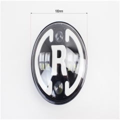 "      "R""  6-LED, d-180mm,  TUNING" (351207)