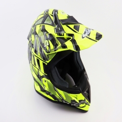 Шлем кроссовый HF-116 XXL- NEON YELLOW Q70 (330282)