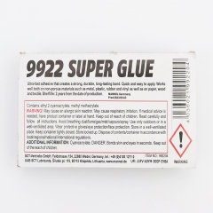 Супер Glue- СУПЕР КЛЕЙ (клеїть дерево, пластик, метал) 2g (304007)