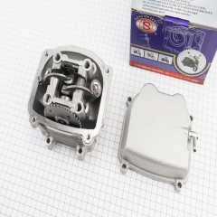 Головка цилиндра+клапана+пастель+распредвал+крышка в сборе 150сс (310911) Головка цилиндра+клапана+пастель+распредвал+крышка в сборе 150сс (310911)