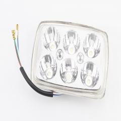 Фари квадратної передня частина 6-LED TUNING DELTA (318978)
