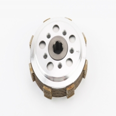 Зчеплення в зборі ( 5 болтів ) з двигуном CG125-200cc ( з штовхачами ) , на ZUBR (326125)