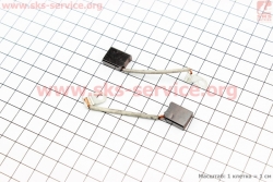 Щетки генератора 6V МТ, УРАЛ к-кт 2шт УРАЛ (341226)