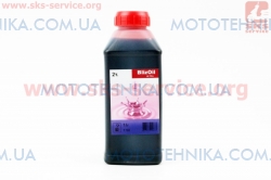 Blizoil 2Т, масло 0,5л (дешёвое качественное, бутылка квадраная) (201326)