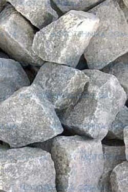Камни для бани и сауны диабаз колотый 20 кг 