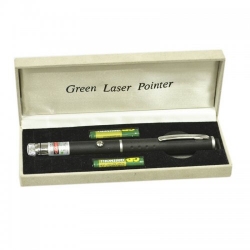 Зелена лазерна указка BOB Laser BGP-3010-1 (532nm, 50mW, 2xAAA) + калейдоскоп