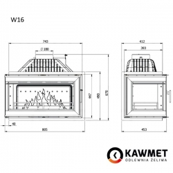   KAWMET W16      