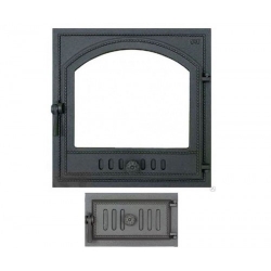 Комплект дверцят для каміна герметичний SVT 405-433