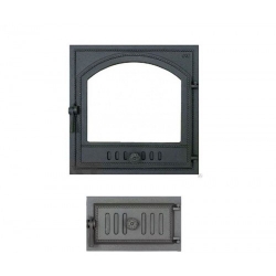 Комплект дверцят для каміна герметичний SVT 410-433