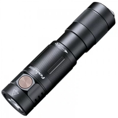 Ліхтар наключний Fenix E09R (Luminus SST-40 L4, 600 люмен, 5 режимів, USB Type-C), чорний (5-1221)