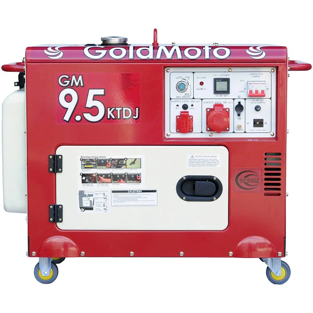   GoldMoto GM9.5KTDJ (GM9.5KTDJ)